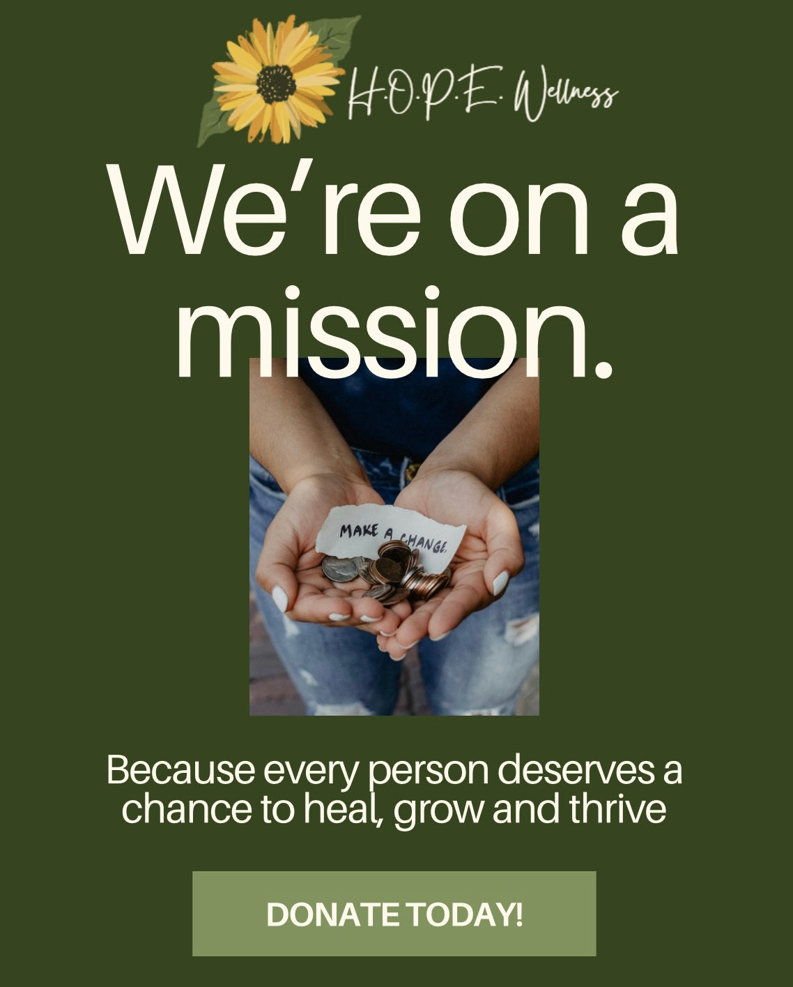 H.O.P.E. Wellness Collective Foundation - Monthly Support Contribution
