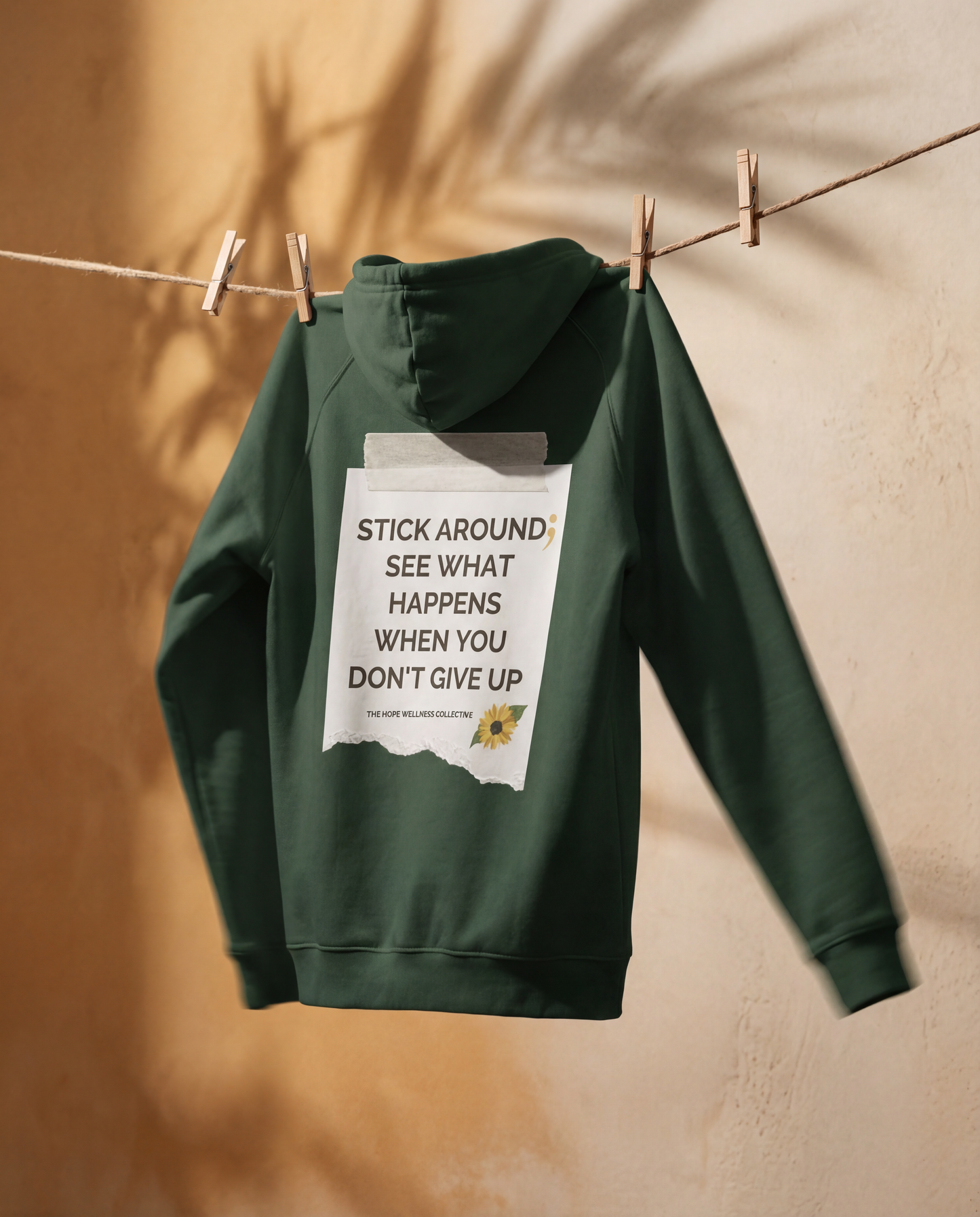 'Stick Around' Unisex Hoodie